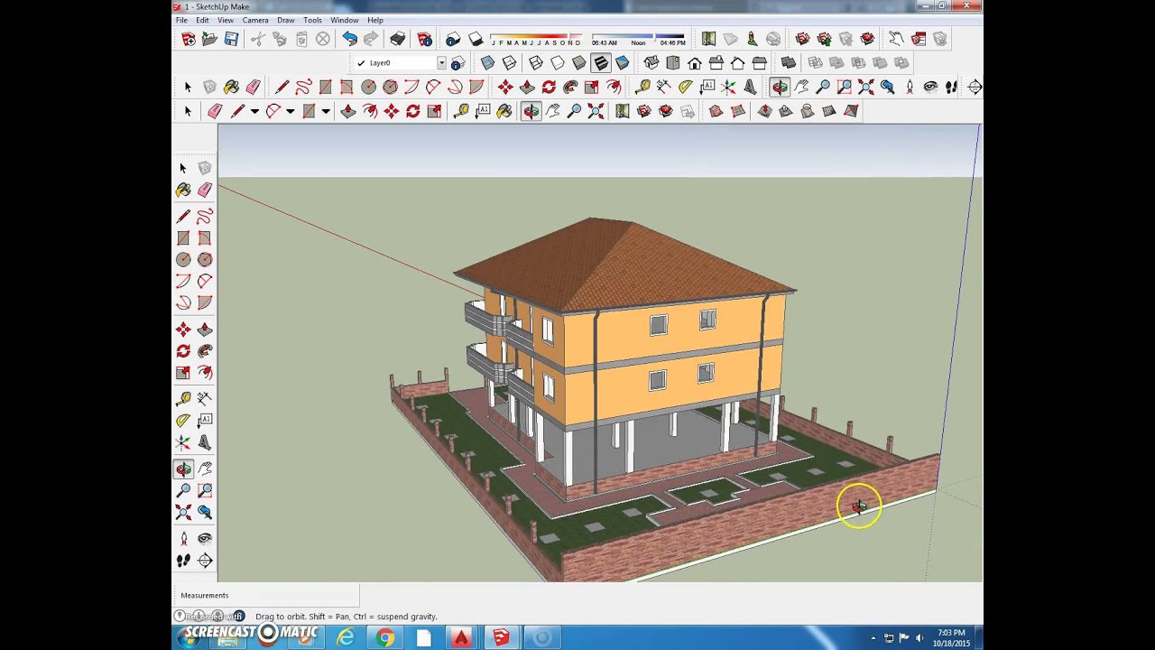 sketchup 3d to 2d